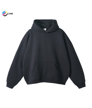 Custom 500 Gsm 400gsm 350gsm Fabric Mens Hoodies Cotton Blank Casual Oversized Hoodie Printing Embossing Logo For Unisex