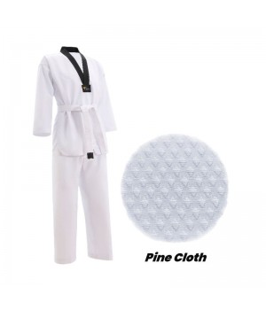 Customizable Logo WT Dobok Pine Cloth Taekwondo Uniform Adults Wholesale Customizable Logo Karate Clothing for Men and Women