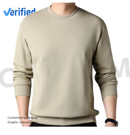 100% Cotton Blank Heavyweight Hoodie men Casual Crew Neck Streetwear Fashion Hoodies Custom Design