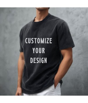 Summer Wholesale Regular Cotton men's T-shirts Blank Plain Casual Street Wear Custom T Shirt For men