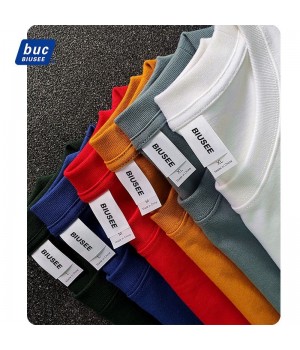 High Quality Cotton Custom T Shirt For Men Blank Heavy Weight Oversized Tshirt Printing Men's T-Shirts