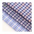 Stock Plaid Shirting Fabrics Woven 40%Polyester 30%Cotton 30%Viscose Poplin Fabric For Men's Garments And Shirts